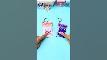 DIY cute 💗Sanrio 💗Squishy Keychain idea #diy #shorts #youtubeshorts #art #squishy #keychain #sanrio