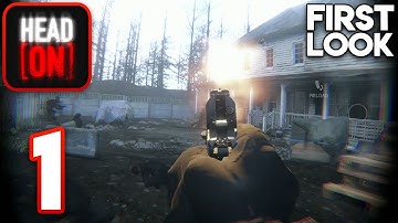 HeadOn - Body Cam Shooter Game - Walkthrough Gameplay Part 1 - Tutorial (iOS)