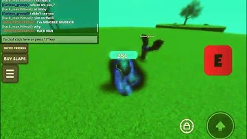 THIS IS A HACKER AND HE GIVES ME 251 KILL STREAK IN SLAP BATTLES|ITS rainbow-man