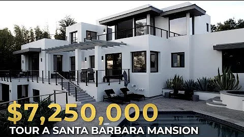 Inside a $7,250,000 Santa Barbara Estate with AMAZ...