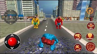 ► Incredible Green Hulk vs Red & Yellow Hulk Robot Battle - Monster Superhero City Robot Rescue screenshot 4