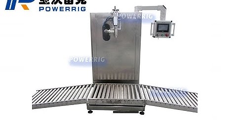 200L Semi Automatic Weighing Filling Machine: One Minute To Show You How Machine Fill Automatically.