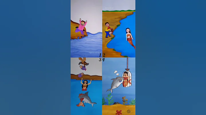 4 in 1 animation video about mothers love❤#rifanaartandcraft #shortvideo #animationvideo #ytshorts