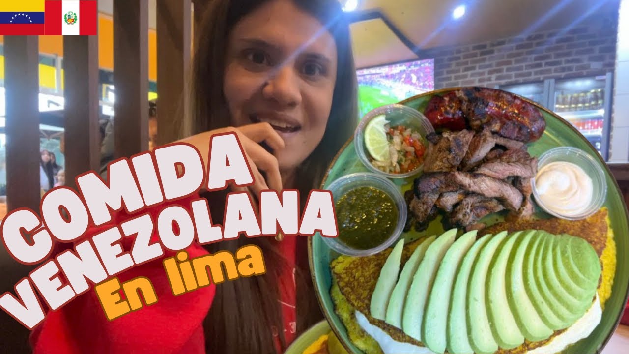 ASI ES LA COMIDA VENEZOLANA EN LIMA🇻🇪🇵🇪 #venezolanosenperu #comida 