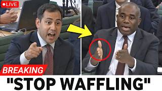 David Lammy ERUPTS As Committee Tells Him he's 'DISRESPECTFUL'
