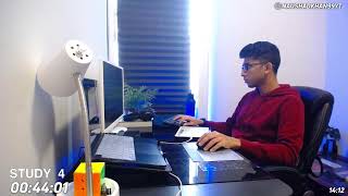Study With Me Live | 60/10 Study/Break Pomodoro | Medical Student