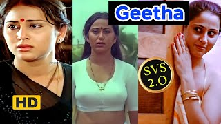 Veteran Star Geetha’s Royal Saree Look Recreates Classic Elegance
