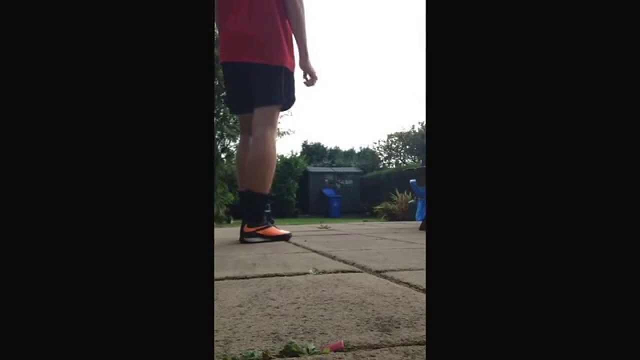 Garden wheelie bin shot fail