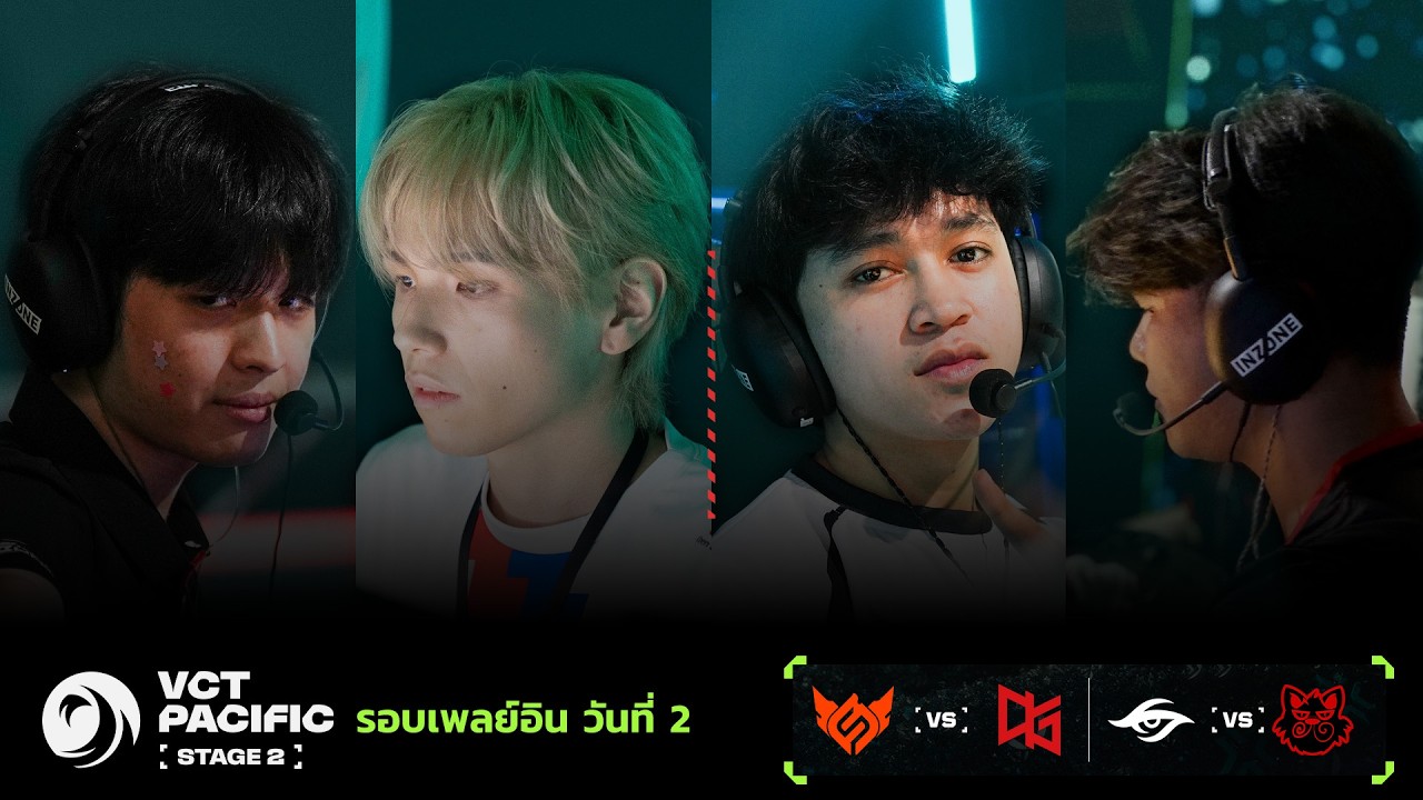 [TH] FS vs QTD | TS vs XIP - VCT Pacific Stage 2 - Playin - Day 2