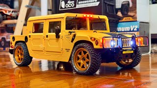 FMS 1:12 Scale Hummer H1 Licensed Hardbody. Wheel Upgrade