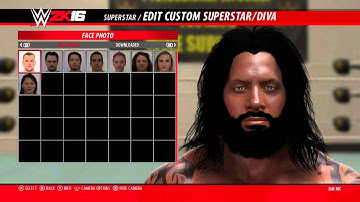 WWE 2K16 Creation Studio Face Upload