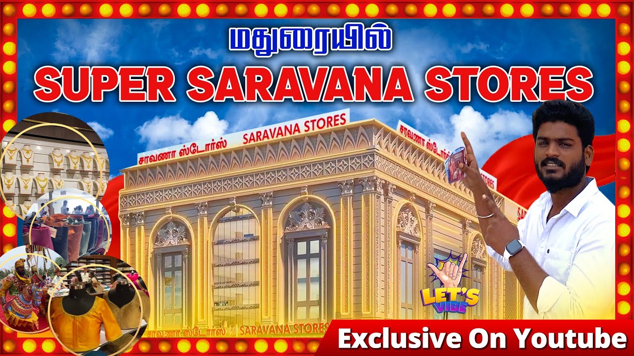 Madurai Saravana stores Shopping‼️ Madurai Super Saravana Store