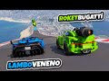 Roket Bugatti vs Veneno Arabalar İkili Kapışma Serisinde - GTA 5