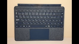 Microsoft：KCS-00123 「マイクロソフト Surface Go Signature タイプ カバー アイスブルー KCS-00123」#KSA3567