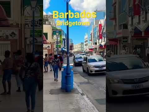 Top Places To Visit In Barbados Broad Street In Bridgetown For Shopping Barbados Travel