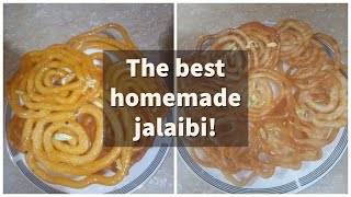 The Best Homemade Jalaibi Recipe By Jus Cook
