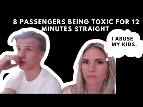 “The 8 Passengers” being ABUSIVE for 13 minutes straight.
