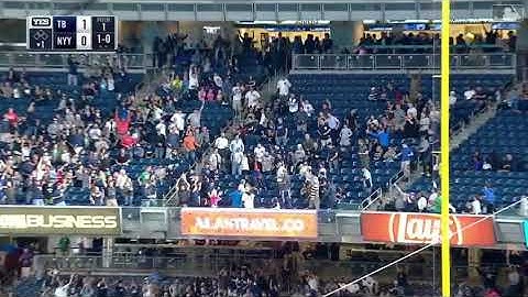 Brett Gardner and Aaron judge go back to back against the rays! Judge hits 51st homer of the year!