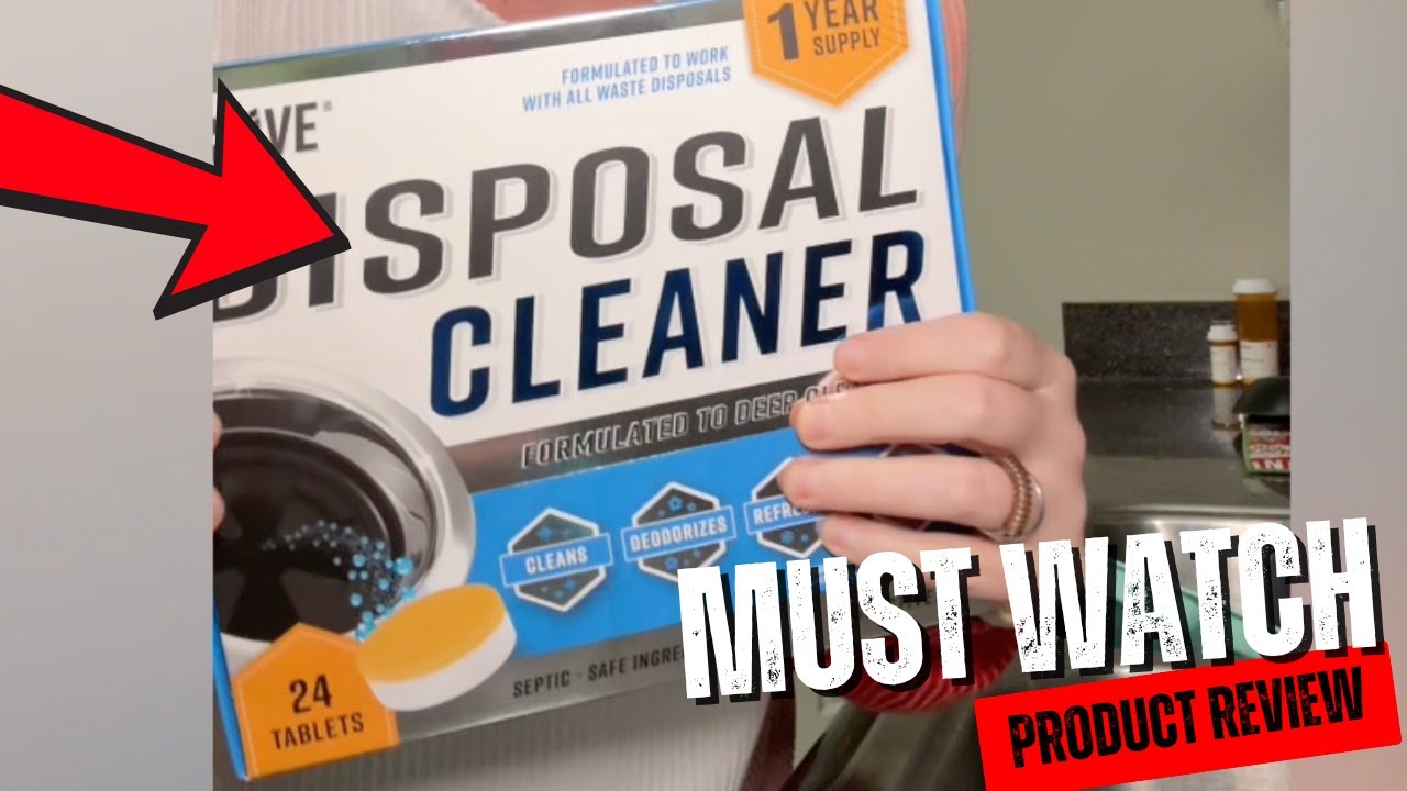 Keep Your Sink Smelling Fresh & Your Garbage Disposal Running Smooth 🚿🍋