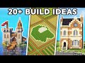 20+ Survival Minecraft Build Ideas!
