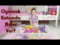 Whats in my toy box oyuncak kutumda neler var ne yok ki  all my daily toys  