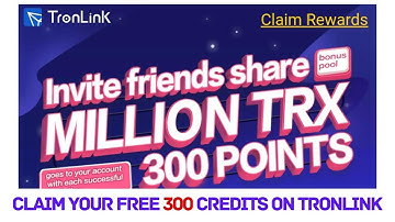 STEPS ON HOW TO CLAIM YOUR 300 FREE CREDITS IN TRONLINK PRO