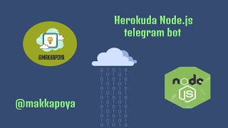 Node.js da yozilgan telegram botni Herokuga ulash