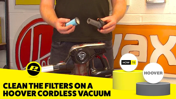 How to Clean and Replace the Filters on a Hoover Handheld Stick Vacuum