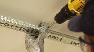How to install GypLyner UNIVERSAL ceiling lining | British Gypsum The GypLyner UNIVERSAL ceiling lining offers increased sound insulation above Building Regulations. It is for use where access is