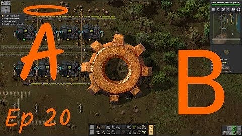 Ep 20 - Floating - Laurence plays Factorio: Angel Bob