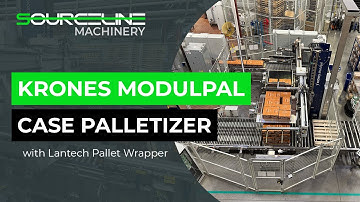 Used 2015 Krones Modulpal 2A Case Palletizer – High-Speed Automation