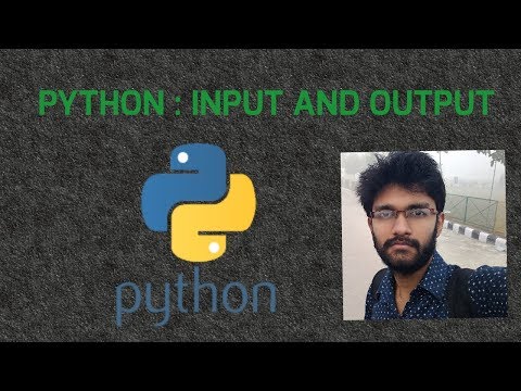 #1  PYTHON: A SIMPLE INPUT-OUTPUT PROGRAM