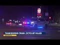 Bicyclist killed in Thanksgiving crash