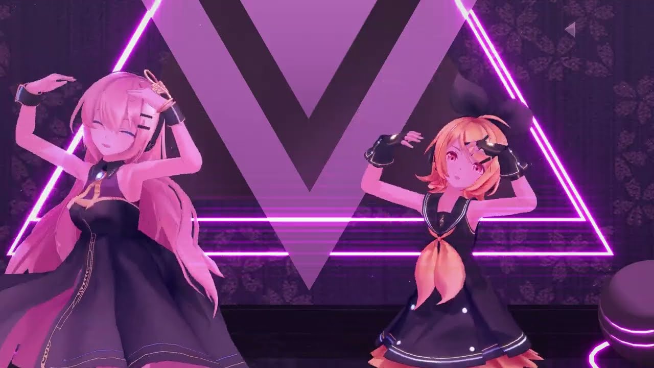 【MMD】V／Sour式鏡音リン・巡音ルカ