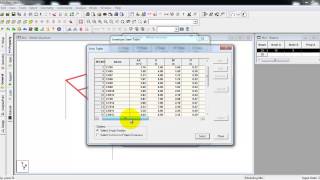 STAAD Tuts Step 3- Assigning Materials and Supports in STAAD Environment