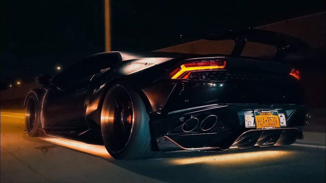Синий lamborghini remix