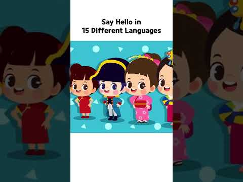 JunyTony #Shorts | Say Hello in Different Languages | Explore World Songs for Kids