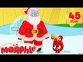 Morphle Meets Robot Santa | Fun Animal Cartoons | @MorphleTV  | Learning for Kids