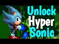 How To Unlock Flying Hyper Sonic