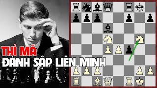 Chess King Fischer and his terrifying Knight sacrifice destroy the robot alliance screenshot 1