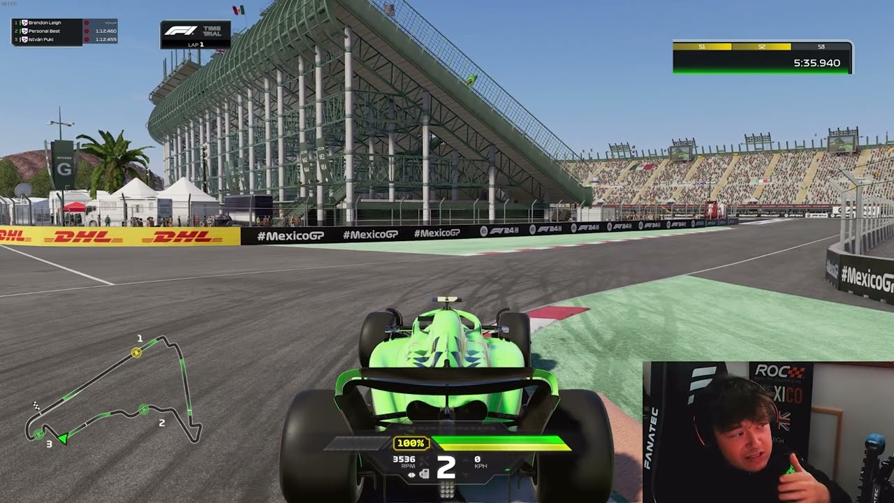 Как освоить Мексику в F1 24 (настройка включена)