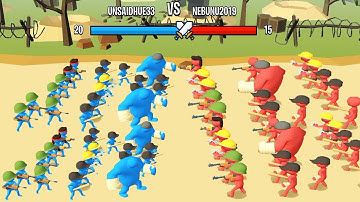 Stick Army - World War Strategy #3 - Android Gameplay