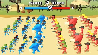 Stick Army - World War Strategy #3 - Android Gameplay screenshot 1