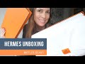 Hermes unboxing: muffler(scarf to you and I!)