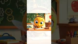 🐝✨ Bee’s First School Day! | Drawing a Flower in Class 🌸✏️