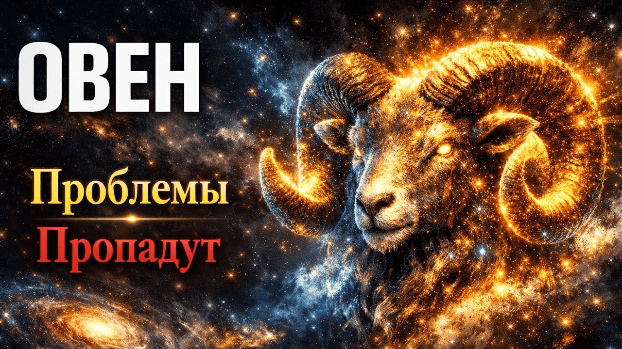 ОВЕН: ТВОИ ПРОБЛЕМЫ ПРОПАДУТ ВНЕЗАПНО. Гороскоп