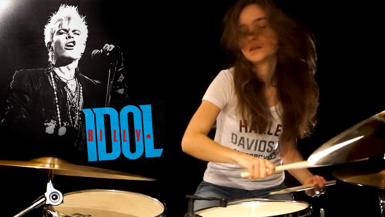 Rebel Yell (Billy Idol); Drum Cover by Sina