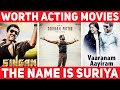 Suriya best acting movies  nettv4u