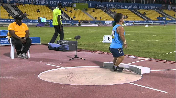 Men's shot put F40 | final |  2015 IPC Athletics W...