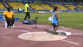 Men's shot put F40 | final |  2015 IPC Athletics World Championships Doha